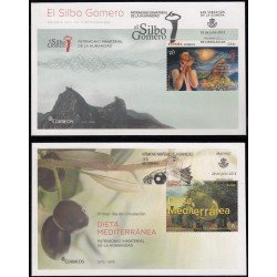 España Spain 4987/88 2015 Patrimonio Inmaterial de la Humanidad SPD Sobre Primer Día España Spain 4987/88 2015 Patrimonio Inmaterial de la Humanidad SPD Sobre Primer Día