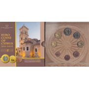 Chipre 2016 Euroset Cartera Oficial euro € Monumentos religiosos 
