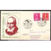 España Spain 1292/93 1960 Canonización del Beato Juan de Ribera SPD Sobre Primer Día