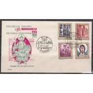España Spain 1365/68 1961 VII Exposición del Consejo de Europa 