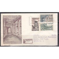 España Spain 1686/88 1965 Monasterio de Yuste SPD Sobre Primer Día