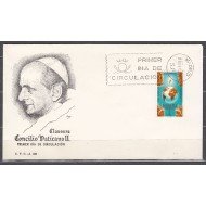 España Spain 1695 1965 Clausura del Concilio Ecunémico SPD Sobre Primer Día