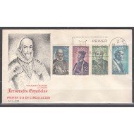 España Spain 1705/08 1966 Personajes Españoles SPD Sobre Primer Día