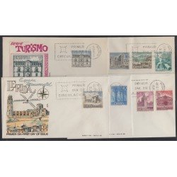España Spain 1726/35 1966 Monumentos, SPD Sobres Primer Día
