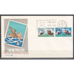 España Spain 1747/48 1966 Europa-CEPT SPD Sobres Primer Día España Spain 1747/48 1966 Europa-CEPT SPD Sobres Primer Día