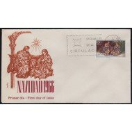 España Spain 1764 1966 Navidad SPD Sobre Primer Día
