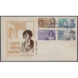 España Spain 1864/67 1968 Personajes Españoles SPD Sobre Primer Día