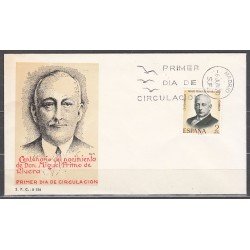 España Spain 1976 1970 Cº del nacimiento de Miguel Primo de Rivera SPD Sobre Primer Día España Spain 1976 1970 Cº del nacimiento de Miguel Primo de Rivera SPD Sobre Primer Día