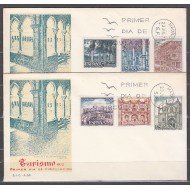 España Spain 1982/87 1970 Serie turística SPD Sobre Primer Día
