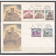 España Spain 2093/97 1972 Castillos de España SPD Sobre Primer Día