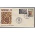 España Spain 2217/19 1974 Navidad SPD Sobre Primer Día