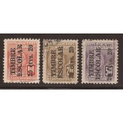 Ecuador 534/36 1951 Campaña Alfabetización Usados
