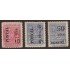 Ecuador 540/42 1952 Servicio consular Usados