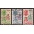 Ecuador 543/45 1952 Canonización Mariana de Jesús Usados