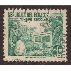 Ecuador 554 1952 Sello escolar Usado Ecuador 554 1952 Sello escolar Usado