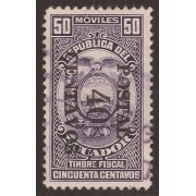 Ecuador 564 Fiscal 1953 Usados