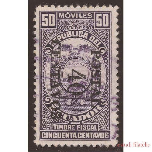 Ecuador 564 Fiscal 1953 Usados