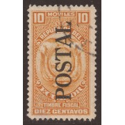 Ecuador 580 1954 Fiscal Usado