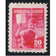 Ecuador 587 1954 Consular escolar Usado