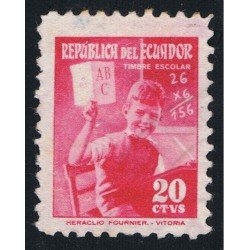 Ecuador 587 1954 Consular escolar Usado Ecuador 587 1954 Consular escolar Usado