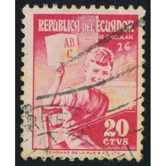 Ecuador 615 1957 Escuela Usado Ecuador 615 1957 Escuela Usado