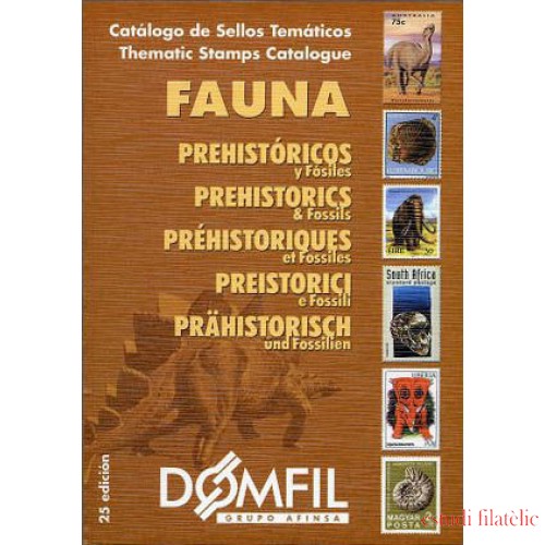 Catálogo tema Catalogue PREHISTORICOS Domfil