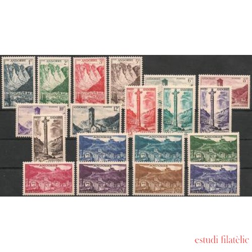 Andorra Francesa Andorre Français Año completo 1955 - 1958
