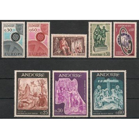 Andorra Francesa Andorre Français Año completo 1967