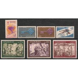 Andorra Francesa Andorre Français Año completo 1968 Andorra Francesa Andorre Français Año completo 1968