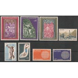 Andorra Francesa Andorre Français Año completo 1970 Andorra Francesa Andorre Français Año completo 1970