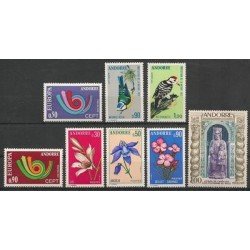 Andorra Francesa Andorre Français Año completo 1973 Andorra Francesa Andorre Français Año completo 1973