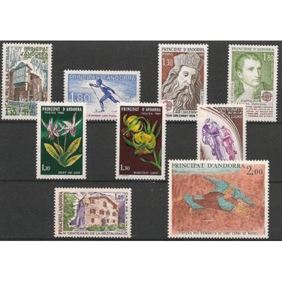 Andorra Francesa Andorre Français Año completo 1980 Andorra Francesa Andorre Français Año completo 1980