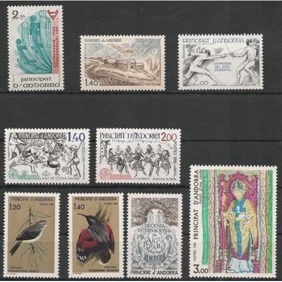 Andorra Francesa Andorre Français Año completo 1981 Andorra Francesa Andorre Français Año completo 1981