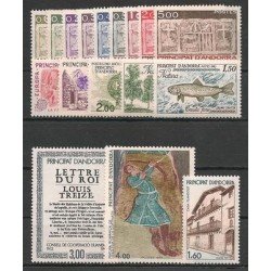 Andorra Francesa Andorre Français Año completo 1983 Andorra Francesa Andorre Français Año completo 1983