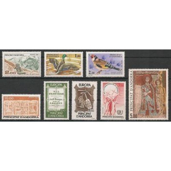 Andorra Francesa Andorre Français Año completo 1985 Andorra Francesa Andorre Français Año completo 1985