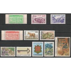 Andorra Francesa Andorre Français Año completo 1987 Andorra Francesa Andorre Français Año completo 1987
