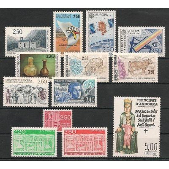 Andorra Francesa Andorre Français Año completo 1991 Andorra Francesa Andorre Français Año completo 1991