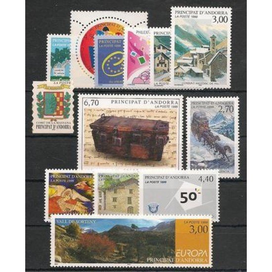 Andorra Francesa Andorre Français Año completo 1999 Andorra Francesa Andorre Français Año completo 1999