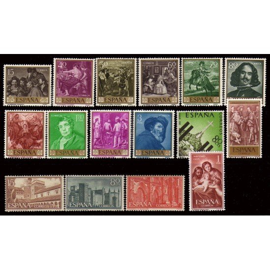 España Spain Año Completo Year Complete 1959 MNH España Spain Año Completo Year Complete 1959 MNH
