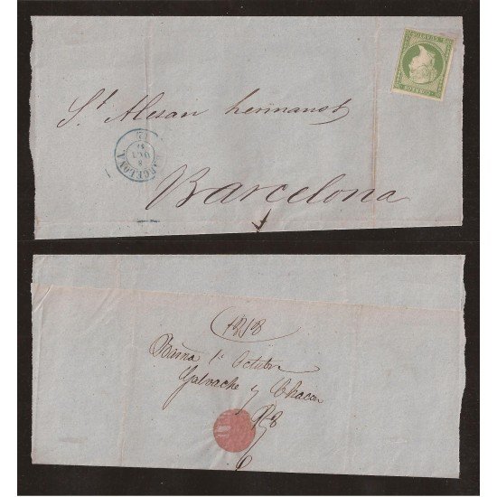 <div><strong>España Carta Nº 47 Matasello no afecta sello</strong></div> <div><strong>España Carta Nº 47 Matasello no afecta sello</strong></div>