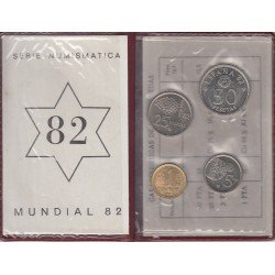 España Spain Cartera Oficial Pesetas 1980 (*19-82 ) Madrid Juan Carlos I Mundial Fútbol FNMT España Spain Cartera Oficial Pesetas 1980 (*19-82 ) Madrid Juan Carlos I Mundial Fútbol FNMT
