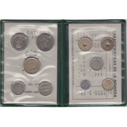 España Spain Cartera Oficial Pesetas 1992 Juan Carlos I FNMT España Spain Cartera Oficial Pesetas 1992 Juan Carlos I FNMT