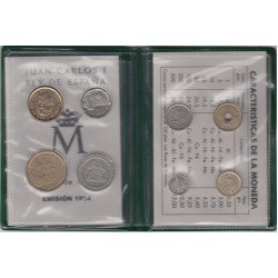 España Spain Cartera Oficial Pesetas 1994 Madrid Juan Carlos I FNMT España Spain Cartera Oficial Pesetas 1994 Madrid Juan Carlos I FNMT