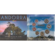 Andorra 2015 Cartera Oficial Euros € Valores de Andorra Tirada 40.000