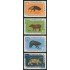 Ecuador 656/59 1960 Baeza fauna Puma Tremarctos Tapirus Myrmecophga MNH