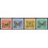 Ecuador 676/79 1961 Mariposas butterfly MH