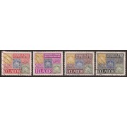 Ecuador 744/47 1965 Centenario de el sello Usados