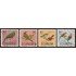 Ecuador 748/51 1966 pájaros bird Quetzal Tangara Pygargue Usados