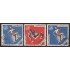 Ecuador 766/68 1967 Juegos oliímpicos Mexico Olimpic games  Fútbol Football Usad