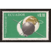 Ecuador 774 1967 Satélite San Marco Astro MNH